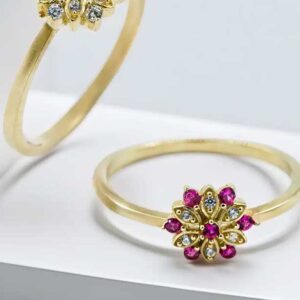 14 Ayar Altın Eklem Yüzük