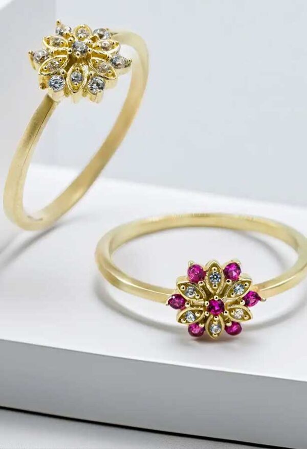 14 Ayar Altın Eklem Yüzük